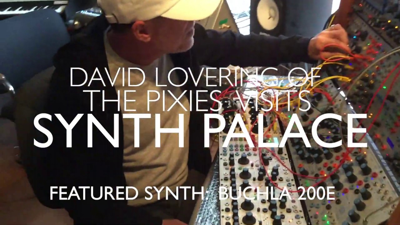 DAVID LOVERING OF THE PIXIES VISITS SYNTH PALACE
