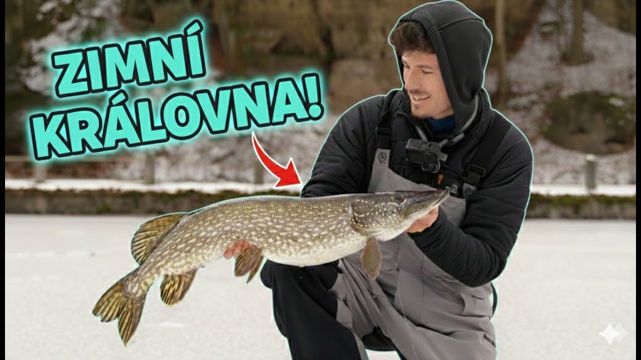 Jak chytat štiky na dírkách? Extrémní lov v -13°