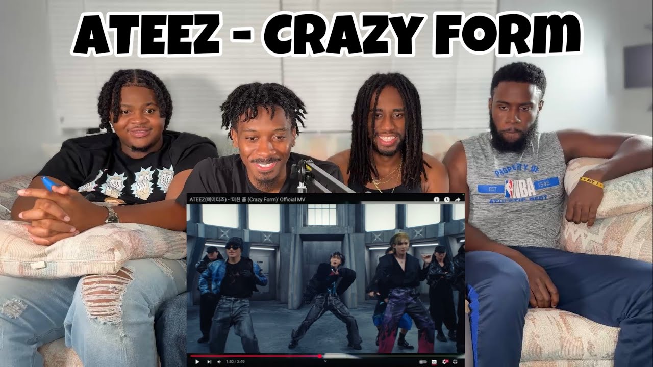 FIRST TIME LISTENING TO ATEEZ(에이티즈) - '미친 폼 (Crazy Form)' Official MV (GROUP REACTION) 🔥🔥