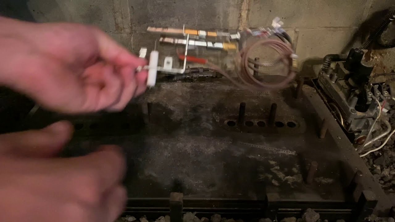 How to Replace the Pilot Light Assembly on a Gas Fireplace | TPB24PV #DIY #thermocoupler #fireplace