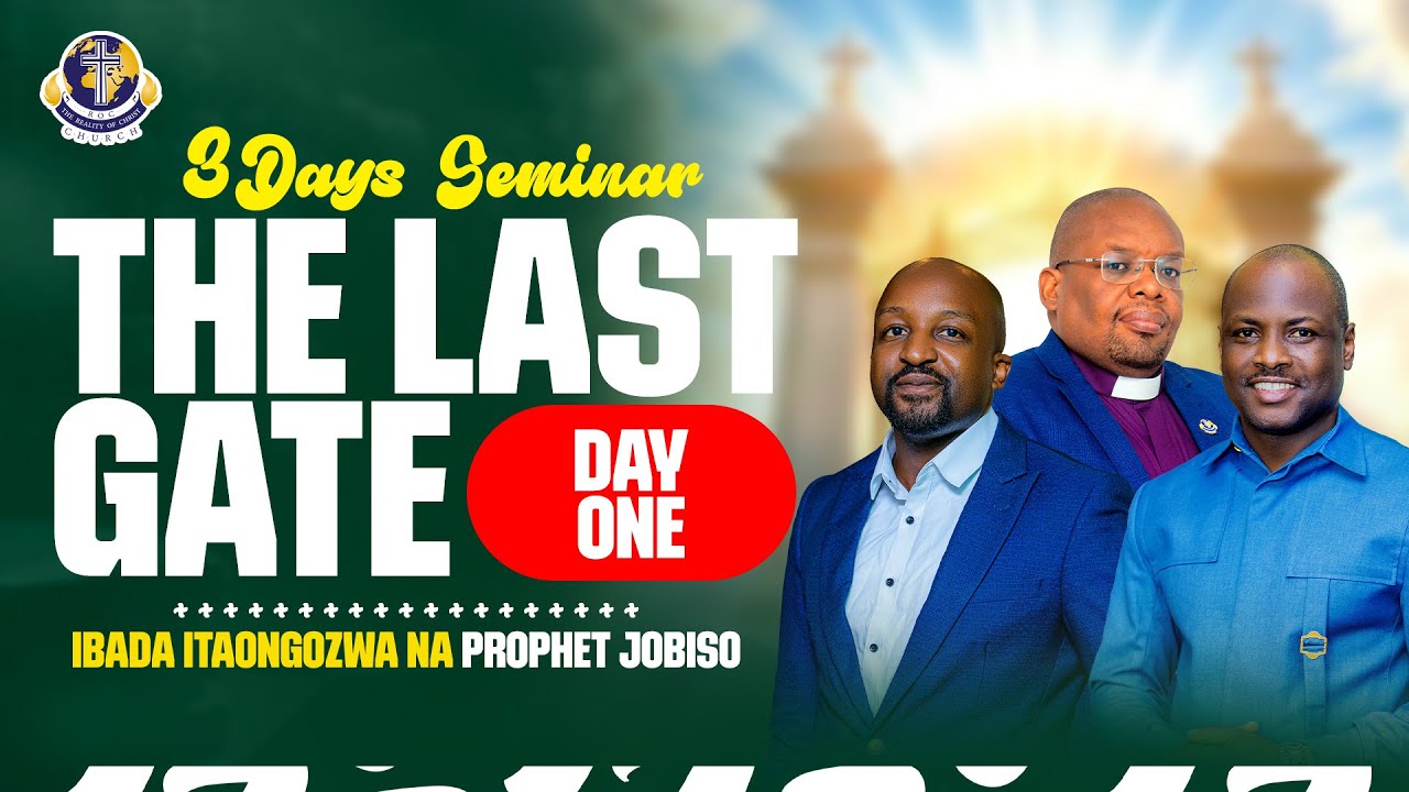 THE LAST GATE (DAY ONE) - PROPHET JOBISO & DISCIPLE LEWIS