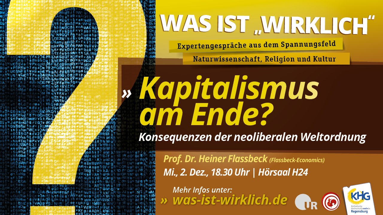 Kapitalismus am Ende? Konsequenzen der neoliberalen Weltordnung