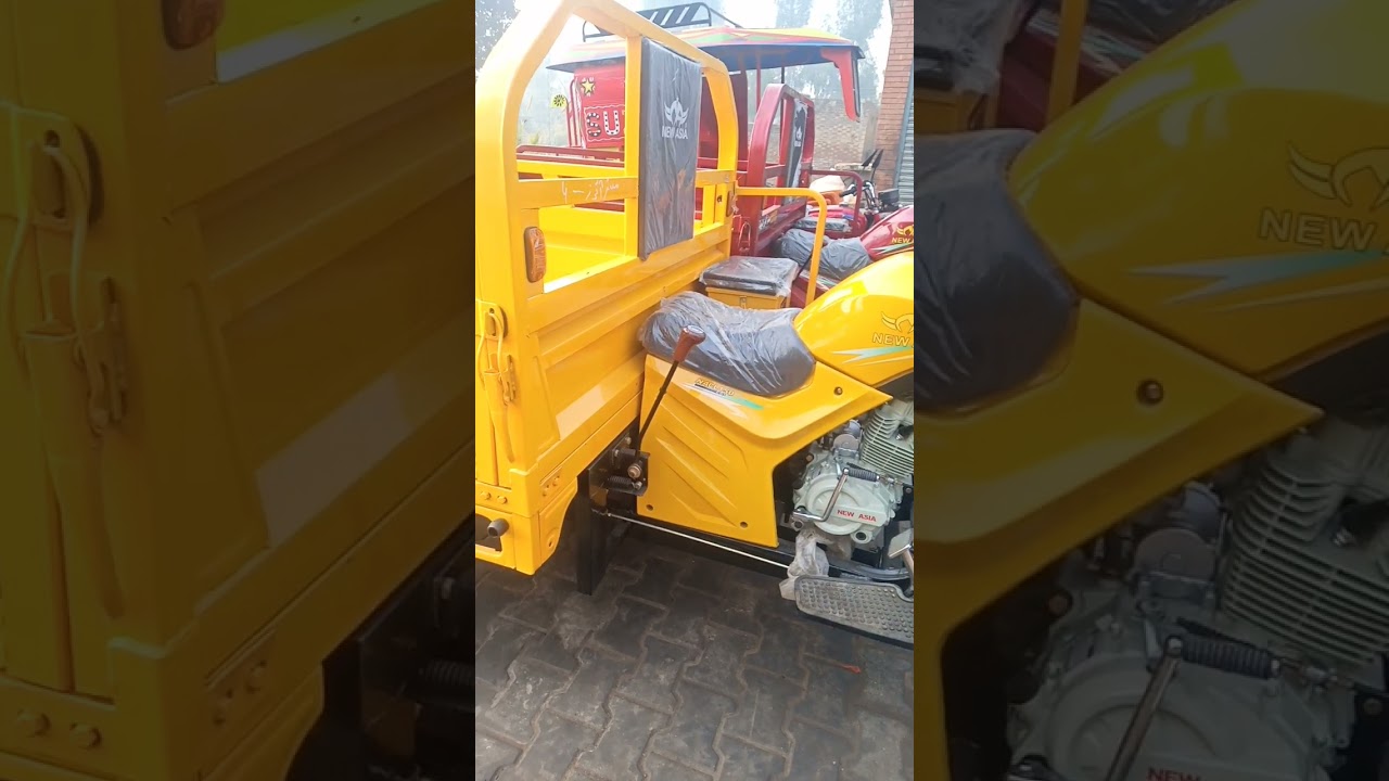 New Asia 150cc Loader in Yellow colour