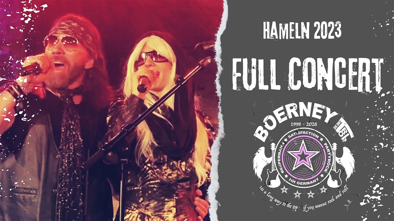 Boerney Komplett Konzert Hameln 2023