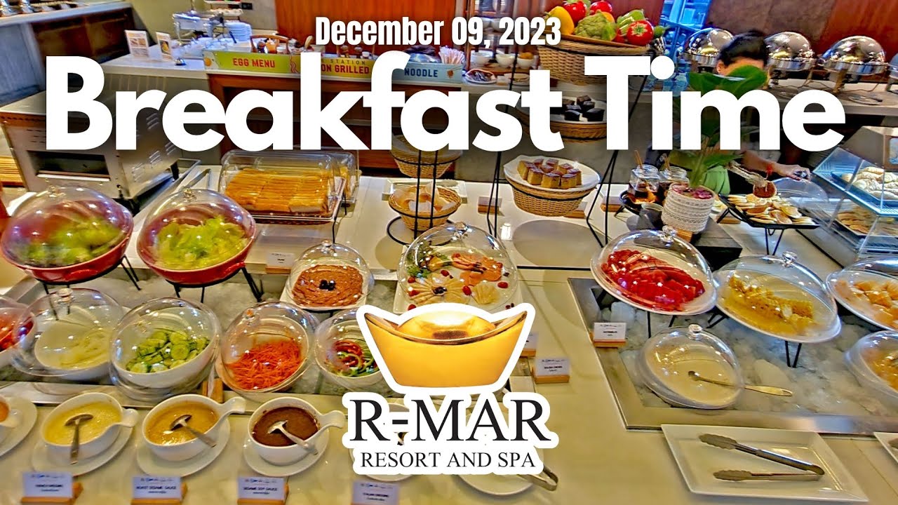20 🍽 #BreakfastTime • R-MAR RESORT & SPA • #GoodMorning #TropicalVibes #Details • December 09, 2023