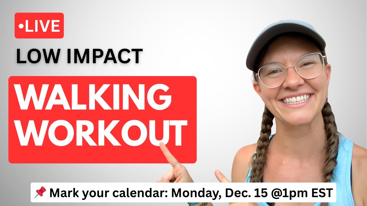 • LIVE • Home Walking Workout | Beginners & Senior Friendly Fitness | 1 Mile Indoor Walk