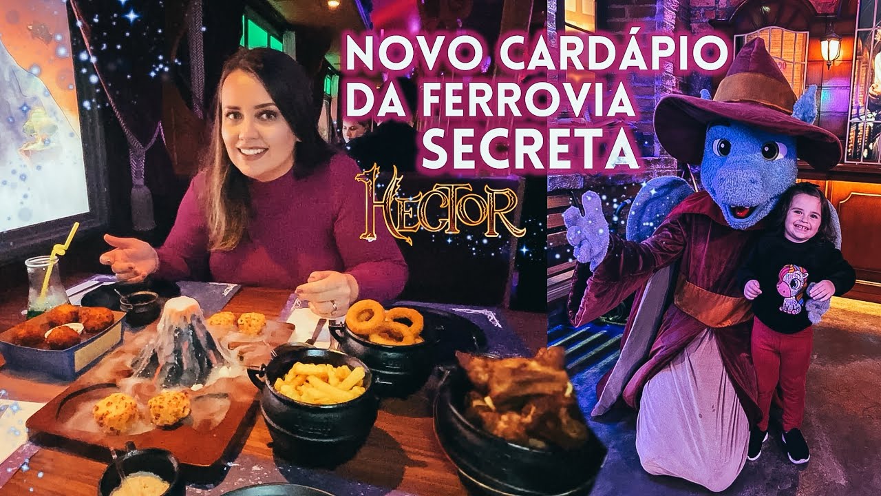 Ferrovia Secreta em Gramado 🚂 Hector!