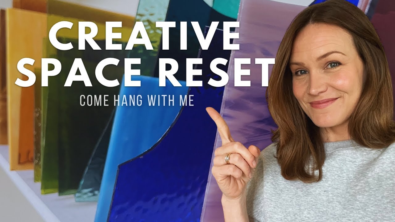 Creative Space Reset | Cleaning and Refreshing My Studio