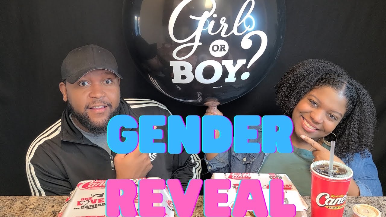 Gender Reveal Mukbang Baby #4 (Raising Canes)
