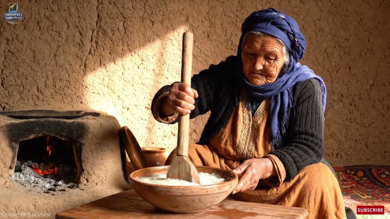 Afghanistan Village Life | Cooking Eggplants, Making Giant Bread, and Incredible Mountain Life!