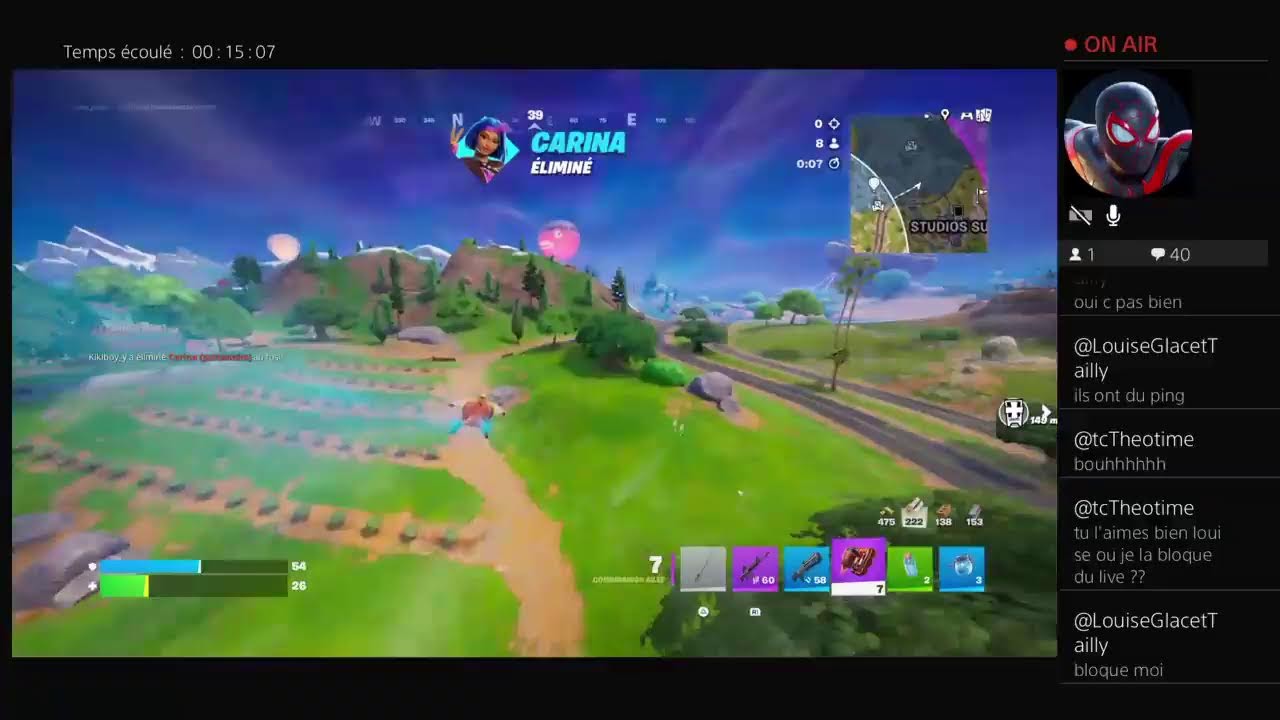 Live fortnite chill