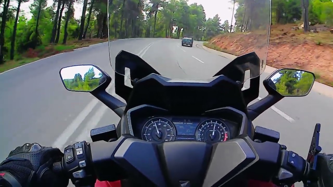 Άγιος Ιωάννης Ρώσος Προκόπι Ευβοίας με Honda Forza 125 - Μοτοβόλτα