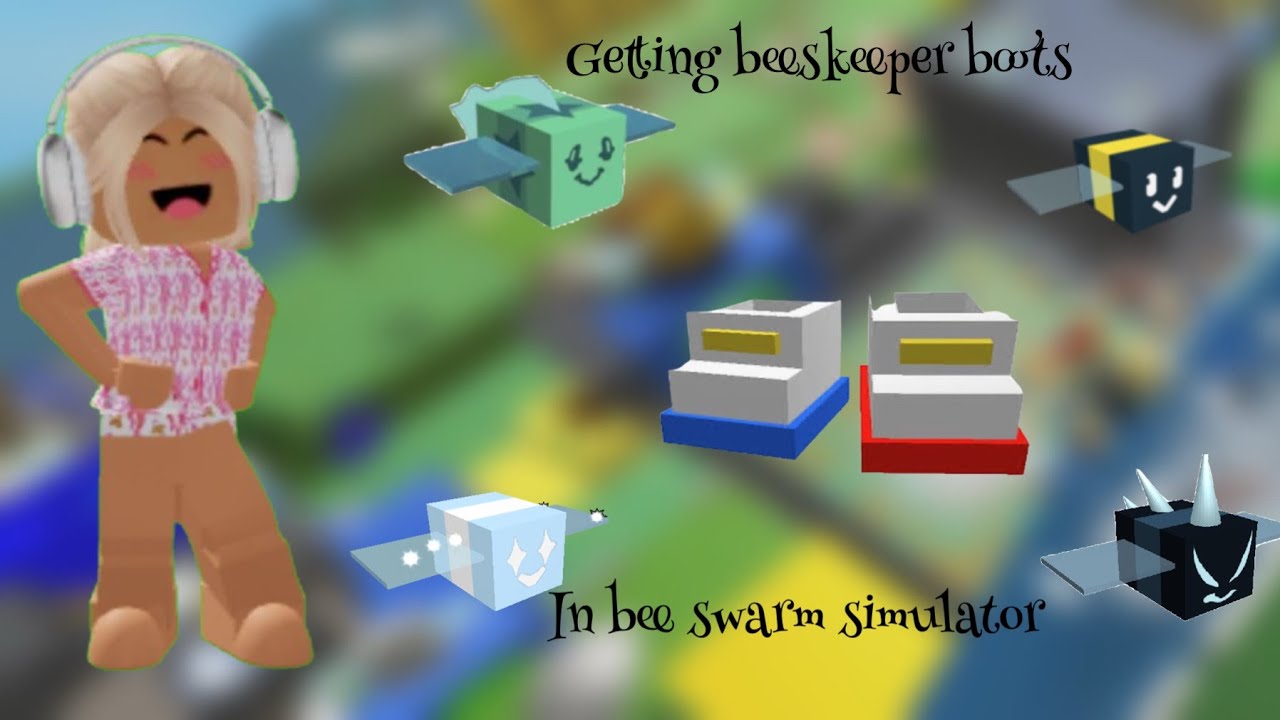 Getting beeskeeper boots in bee swarm simulator