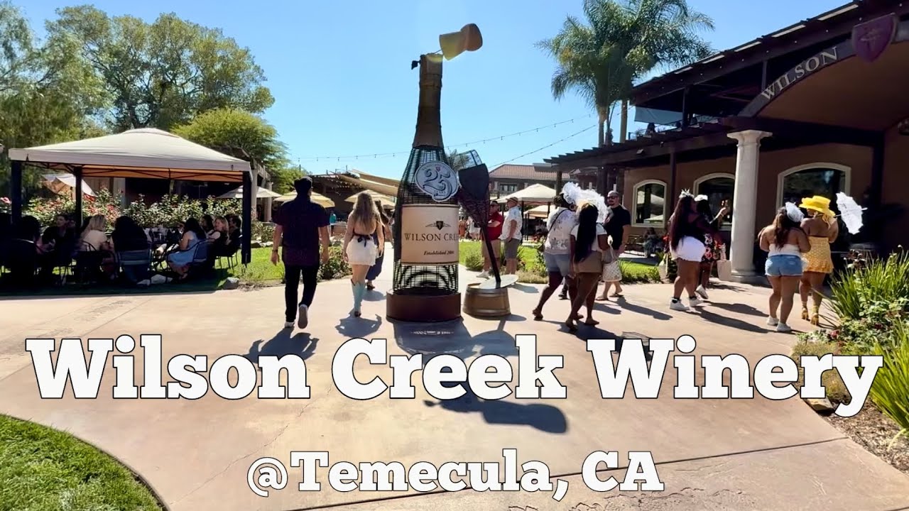 🔴Walking Tour of WILSON CREEK WINERY @Temecula, CA