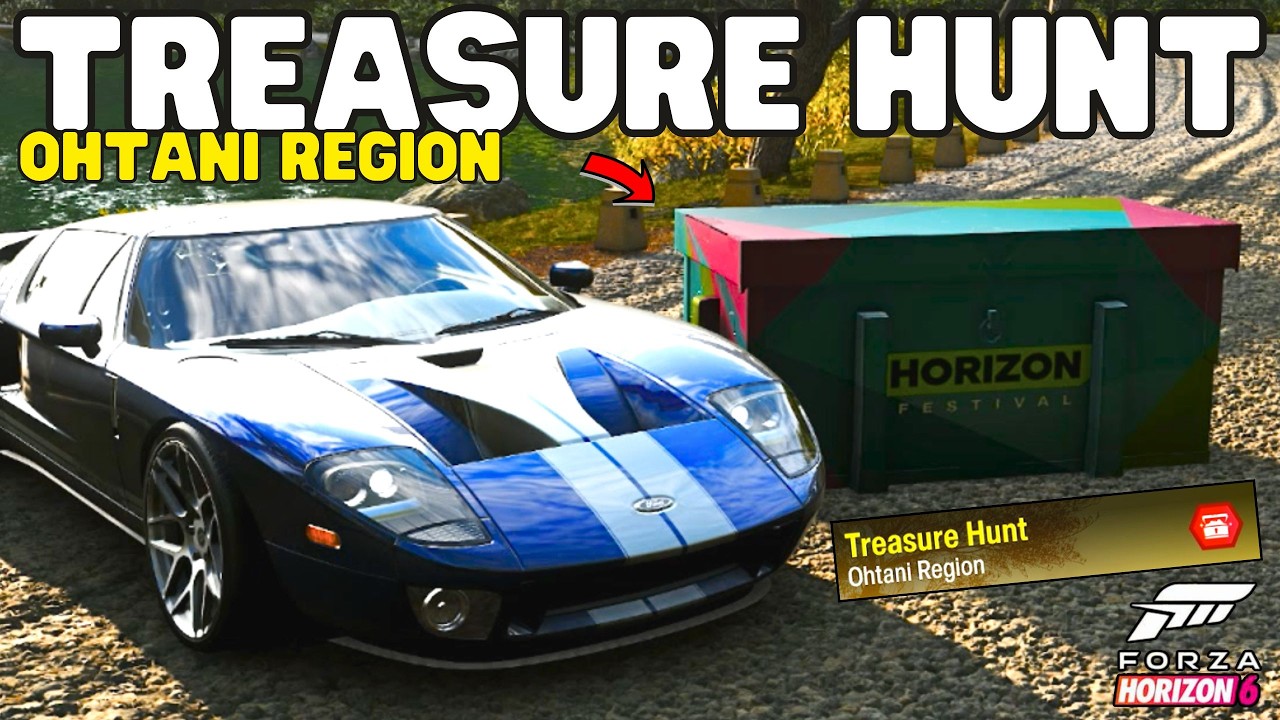 Forza Horizon 6 &ndash; Jak ukończyć poszukiwanie skarbu REGION OHTANI &ndash; Lokalizacja skarbu &ndash; Lista odt...