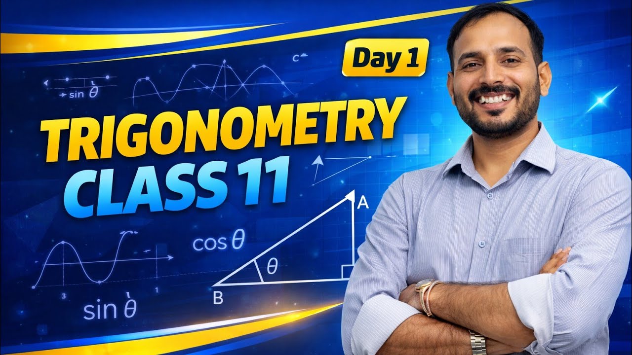 TRIGONOMETRY REVISION | DAY 1| Class 11  | JEE + WBJEE + CBSE + ISC | Basic to Advanced +WBCHSE SEM2
