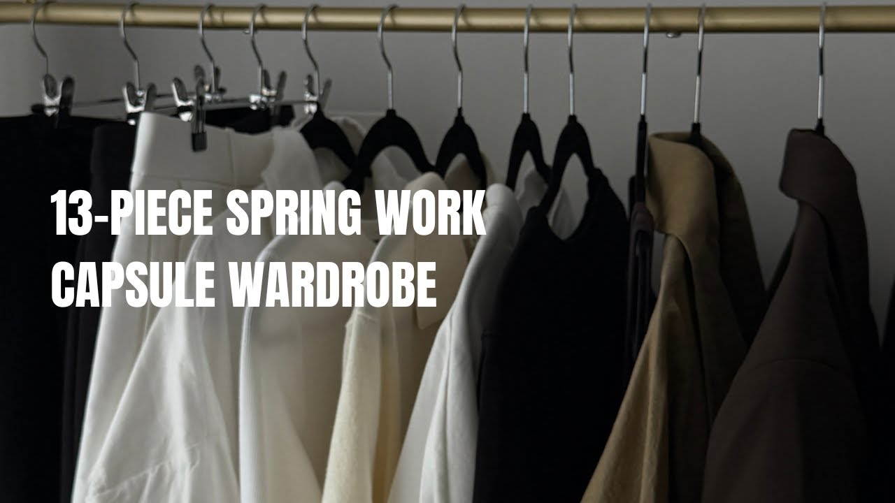 13-Piece Spring Work Capsule Wardrobe