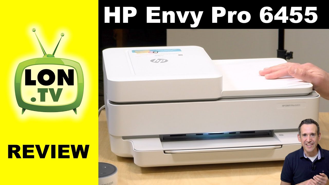 HP ENVY Pro 6455 / 6055 Color Ink Jet Printer & Scanner Review