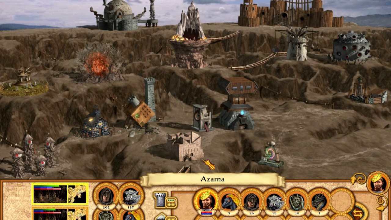 Heroes of Might and Magic IV : Winds of War Campaign - To Rule the World - Rusted Desert