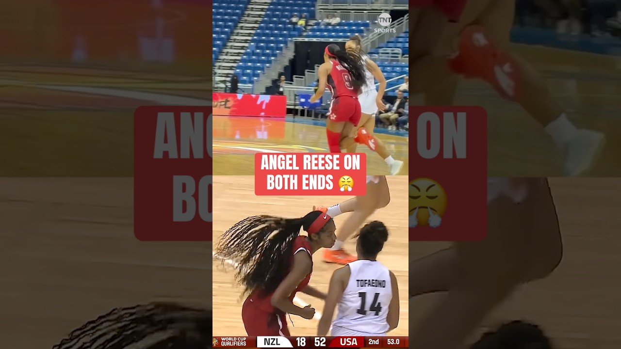 Angel Reese with the two-way impact 🔥