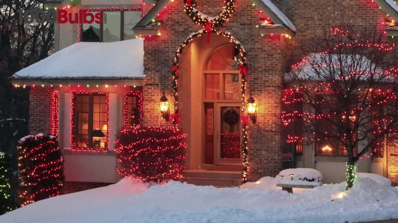 LED Multi-Color C7 Christmas String Light - 25 Bulbs