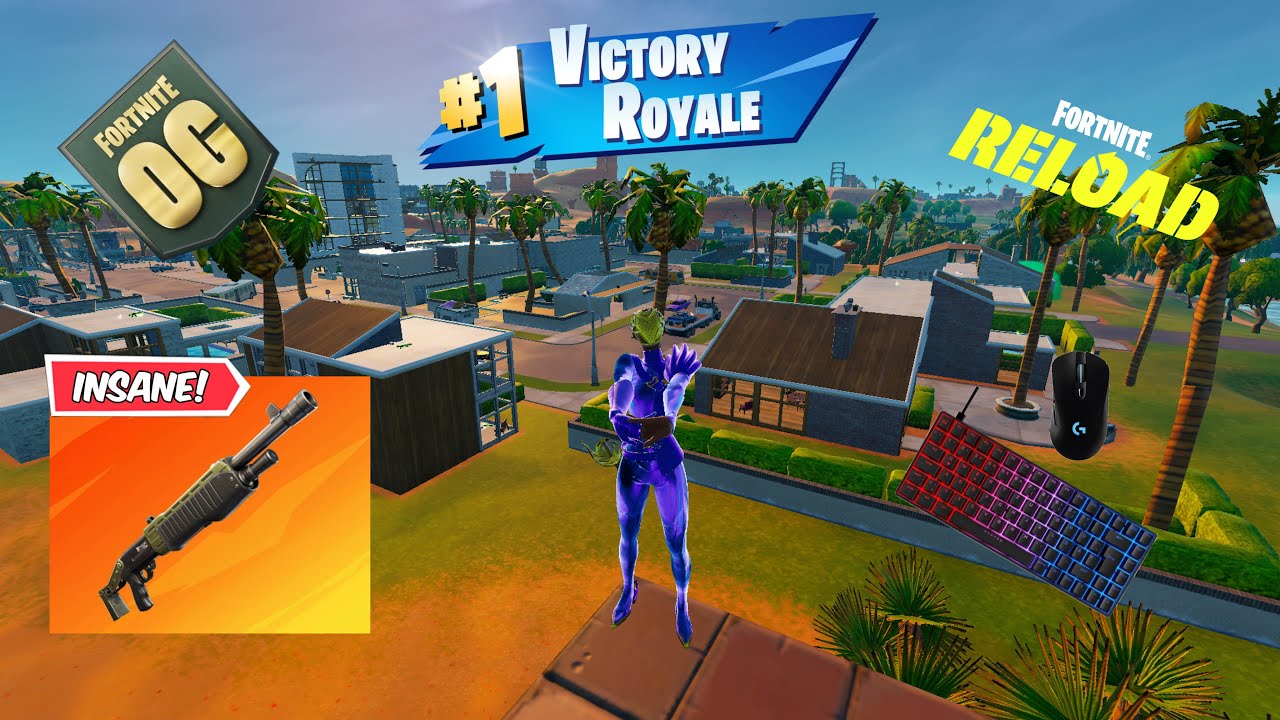 Fortnite Reload | High Kill Squad Gameplay | Keyboard & Mouse