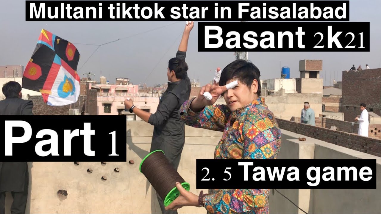 2.5 Tawa game on basant 2k21 || Munna Abbasi || UsmanMalik060 || Malik TALHA|| Mubeen || vlog No 10