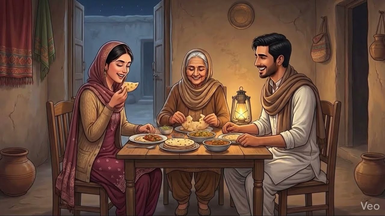 A Foggy Winter Morning in a Punjabi Village | Cozy Family Life & Pinni Making ASMR