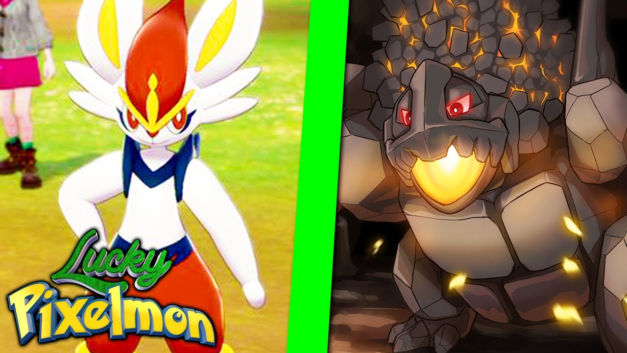 Minecraft LUCKY PIXELMON - CINDERACE LVL100 vs COALOSSAL LVL100 ! BATALHA DE GALAR SUPER ÉPICA !!