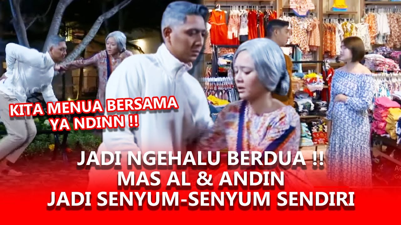 JADI NGEHALU BERDUA !! ALDEBARAN DAN ANDIN JADI SENYUM-SENYUM SENDIRI !!