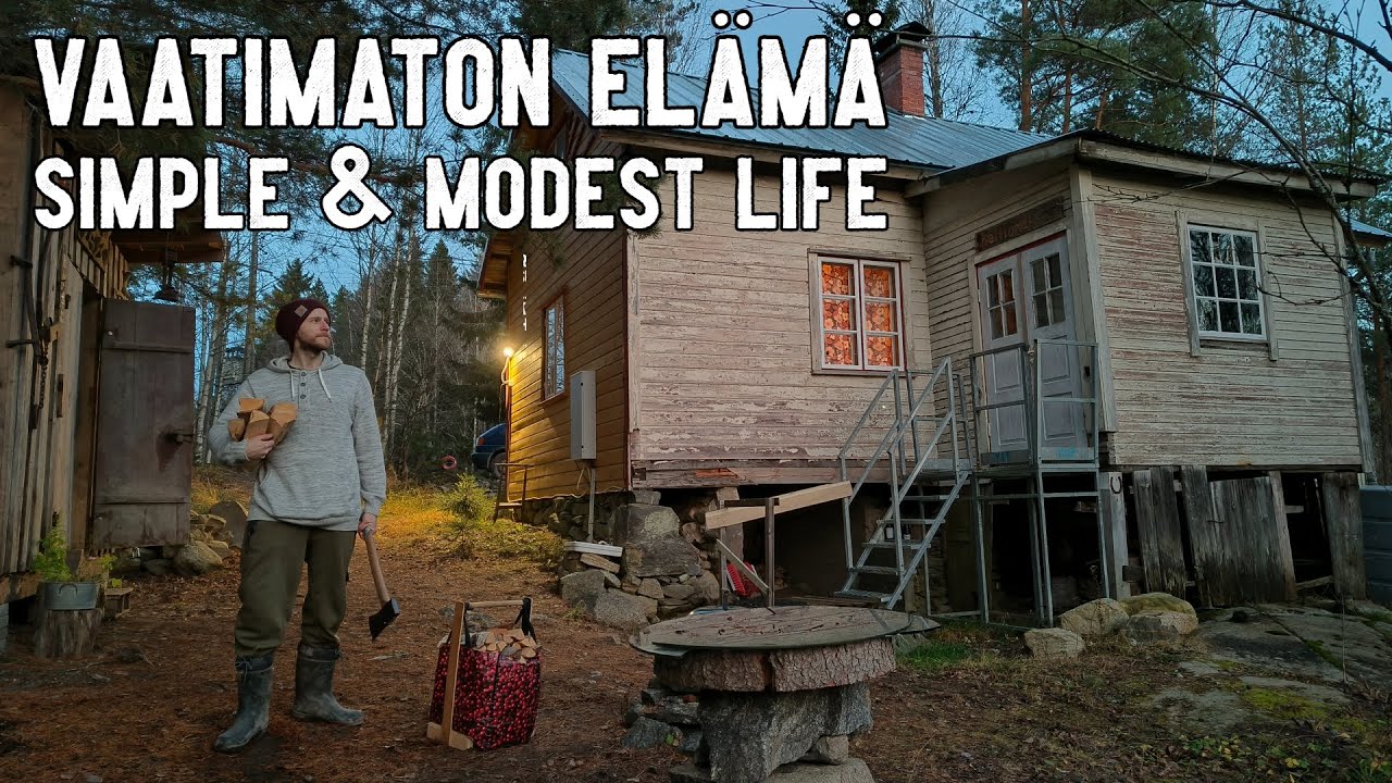 Vaatimaton elämä, vähemmän stressiä