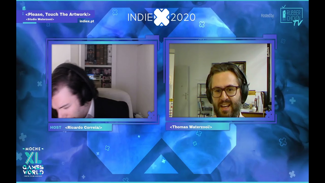 Indie X 2020 showcase of Please, Touch the Artwork