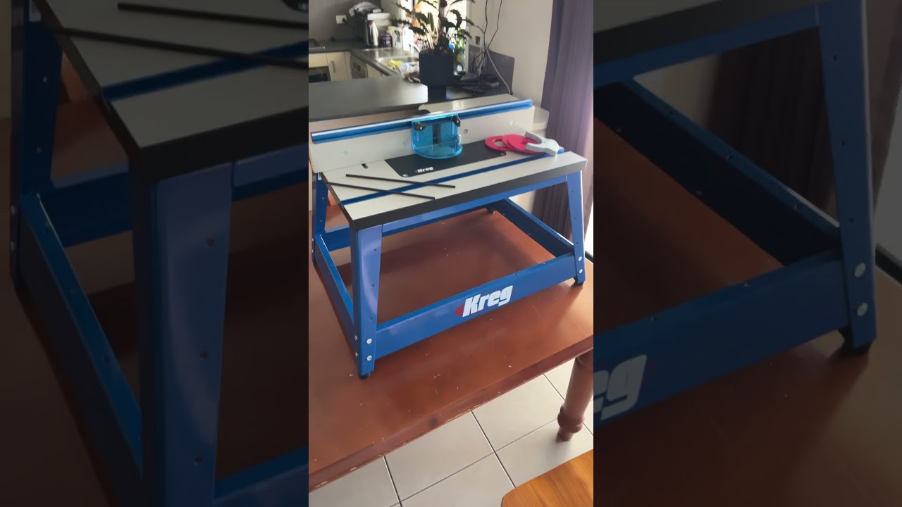 New tool day 🙌 Kreg bench top router table