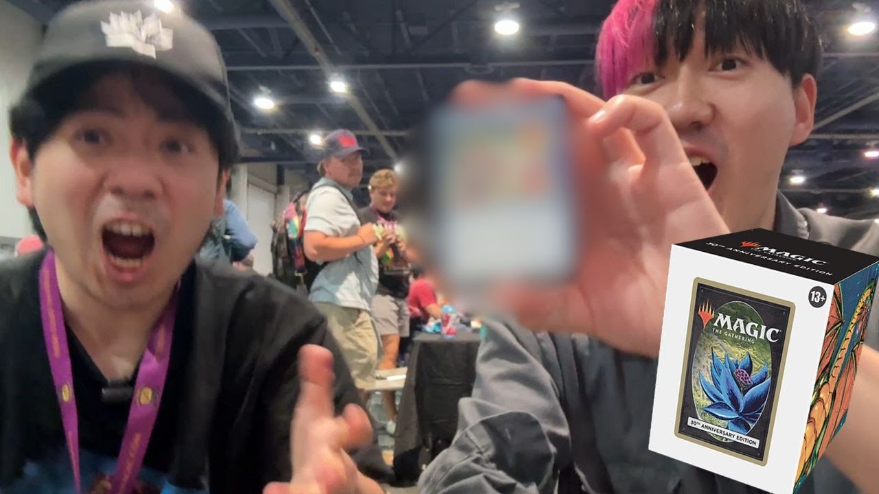 【神箱】幻のパワーナインを引く。30th Anniversary editionをラスベガスで開封【東京MTG】