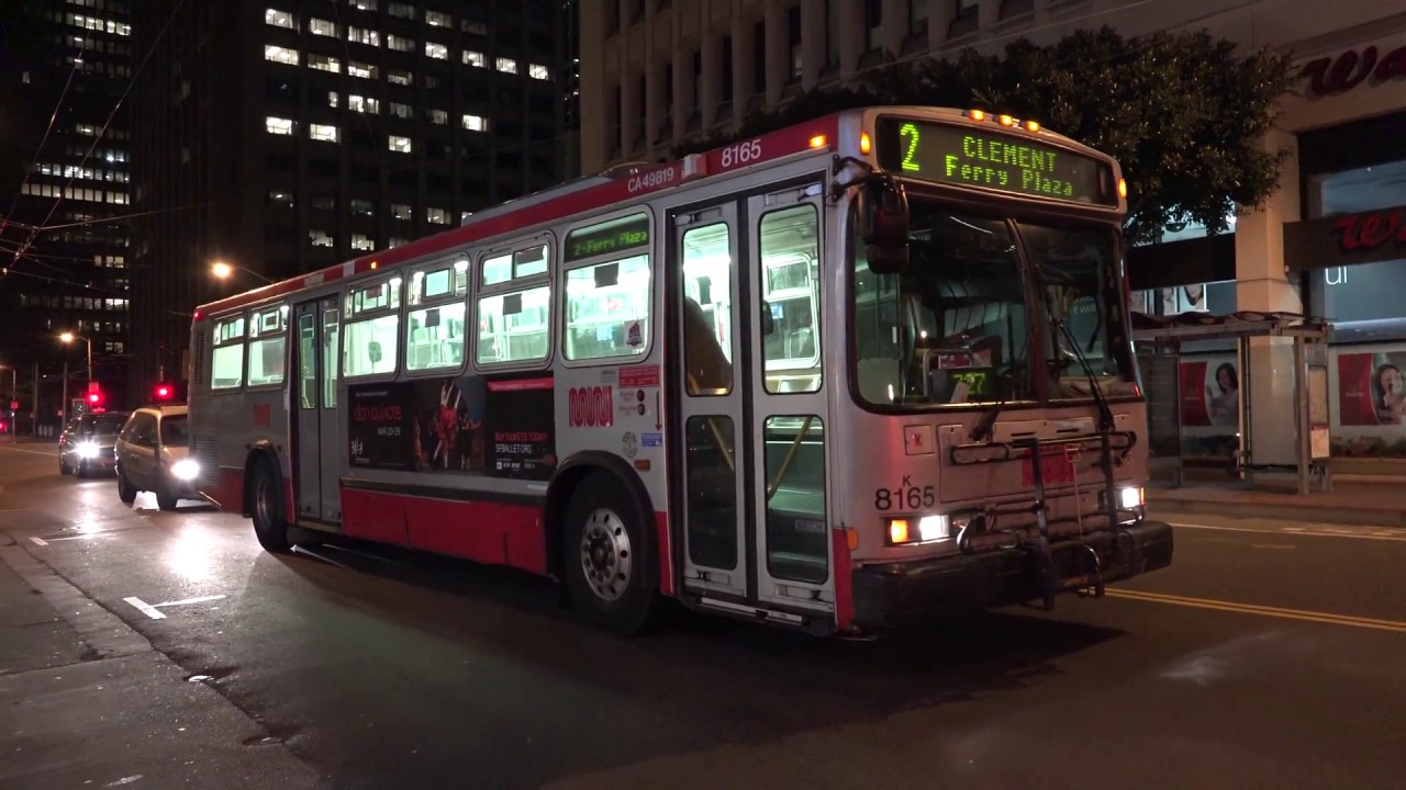 RANDOM SAN FRANCISCO MUNI BUS VIDEOS
