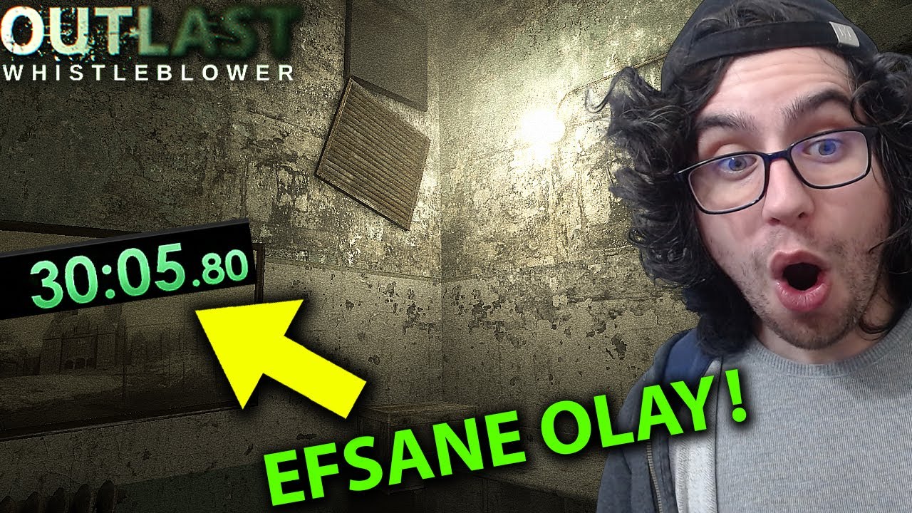 KARŞINIZDA YENİ OUTLAST SPEEDRUN DÜNYA BİRİNCİSİ (WHİSTLEBLOWER)