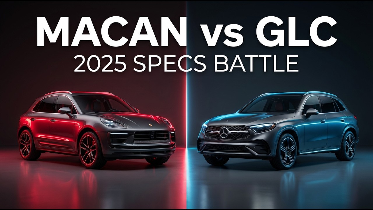 Porsche Macan 2025 vs Mercedes GLC 2025 | Specs & Performance