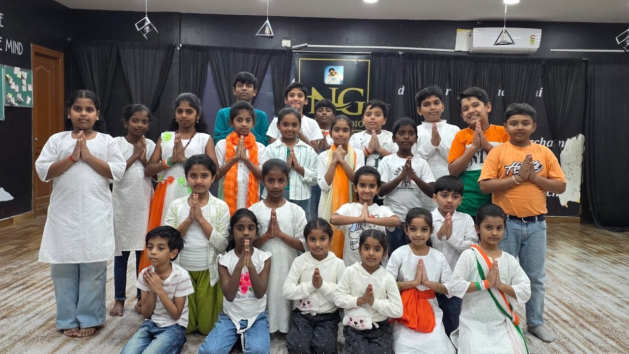 Happy Republic Day ! Ethara jenda ! Kids dance ! Nithesh Gupta ! Ng dance academy