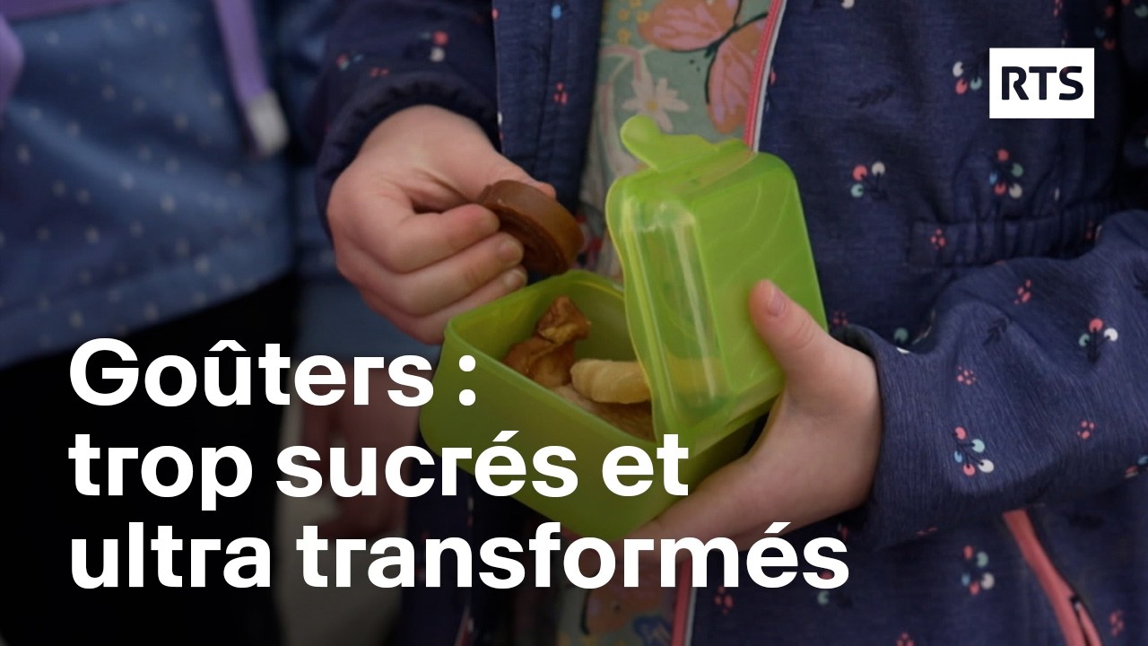 Goûters : trop sucrés et ultra transformés | RTS