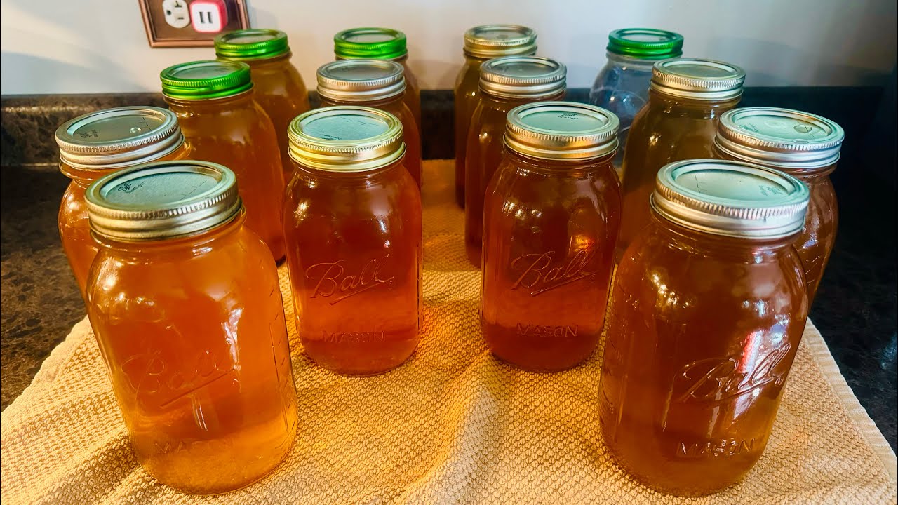 Canning Beef Bone Stock