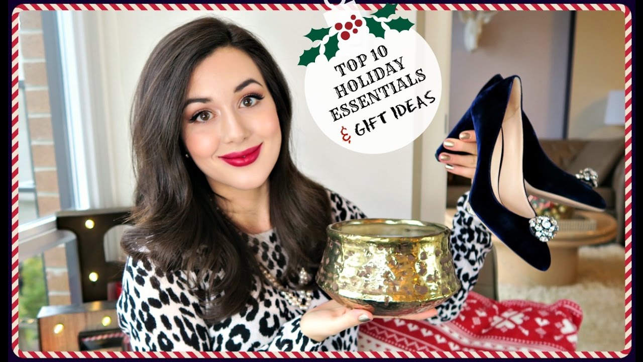 TOP 10 HOLIDAY ESSENTIALS AND GIFT IDEAS 🎉🎁