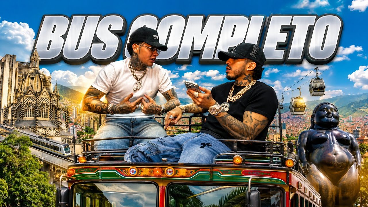 IRL EN BUS CON BLESSD POR TODO MEDELL&Iacute;N - STREAM COMPLETO | WESTCOL 