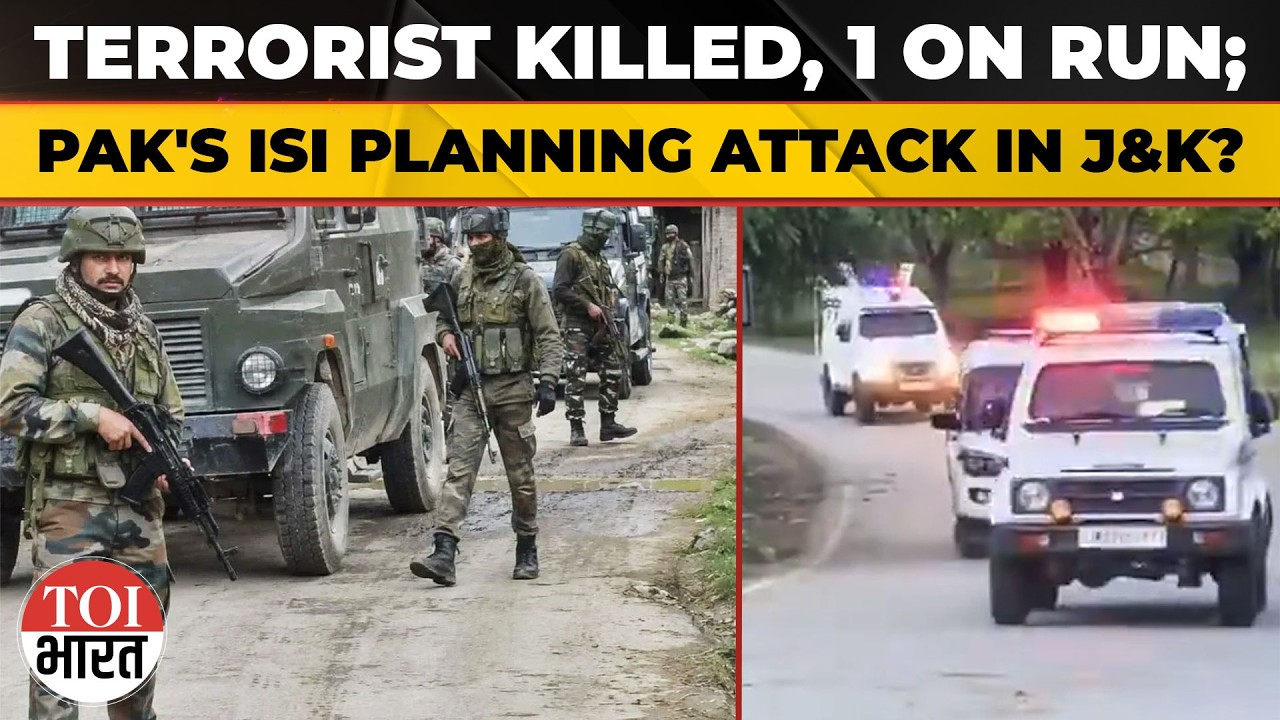 J&K On High Alert: Terror Threats Surface As Security Forces Hunt Terrorist In Budgam Forest