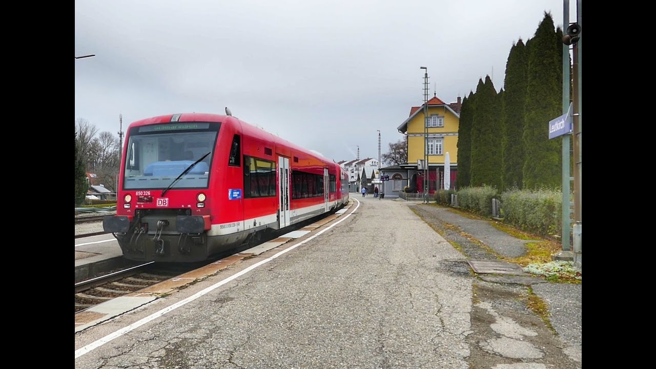 Der Bahnhof in Leutkirch/Allgäu und das Beispiel für eine gelungene Umnutzung !!