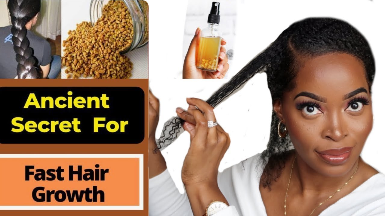 Miracle Fast HAIR GROWTH treatment for MASSIVE Hair Growth😱 Fenugreek Seeds | MsNaturally Mary