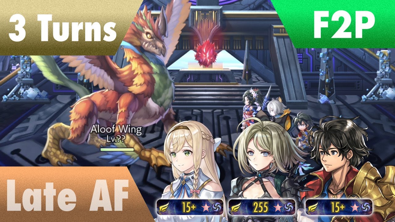 Another Eden - 3.4 Aloof Wing (Free Team Wryz 255 3T)