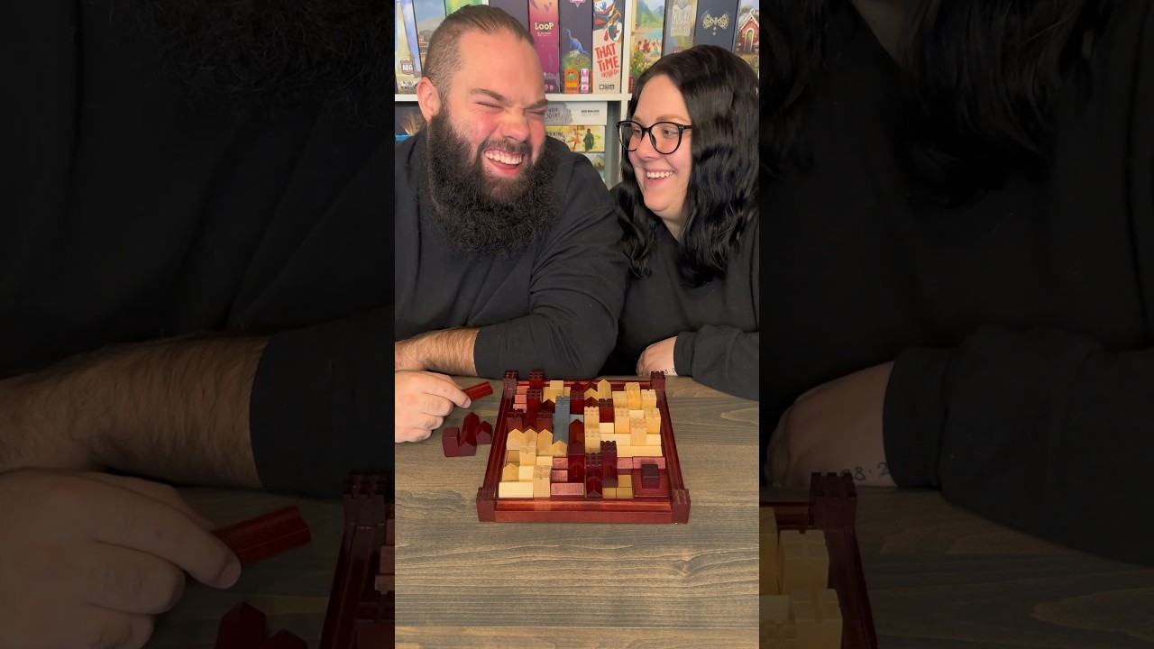 Cathedral Is A Two Player Strategy Game You Should Definitely Check Out! #boardgames #couple