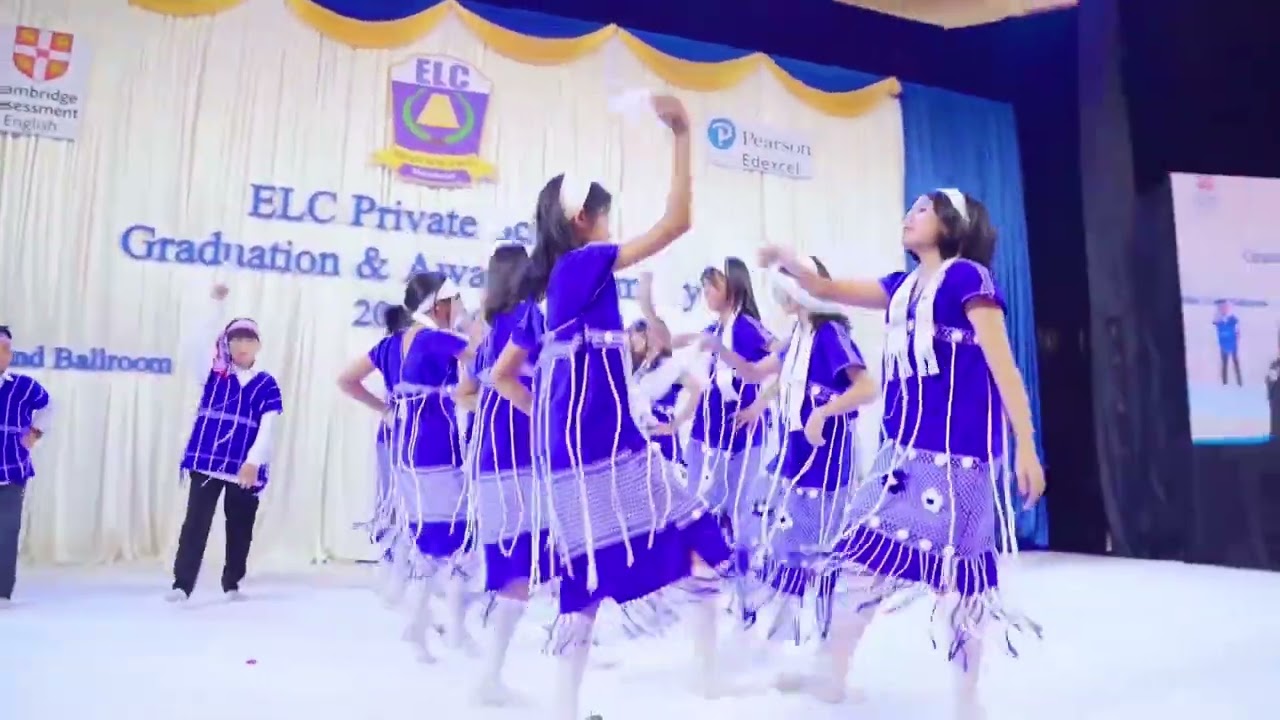 ELC Private School MDY Grade 5မှ ကျောင်းသား၊ကျောင်းသူလေးများရဲ့  ဒုံးယိမ်းညသီချင်းဖြင့်ဖျော်ဖြေမှု