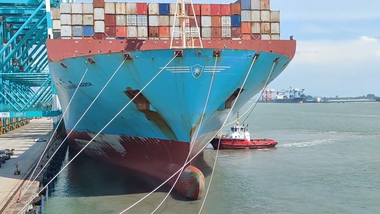 Depart MAERSK LINE 🚢