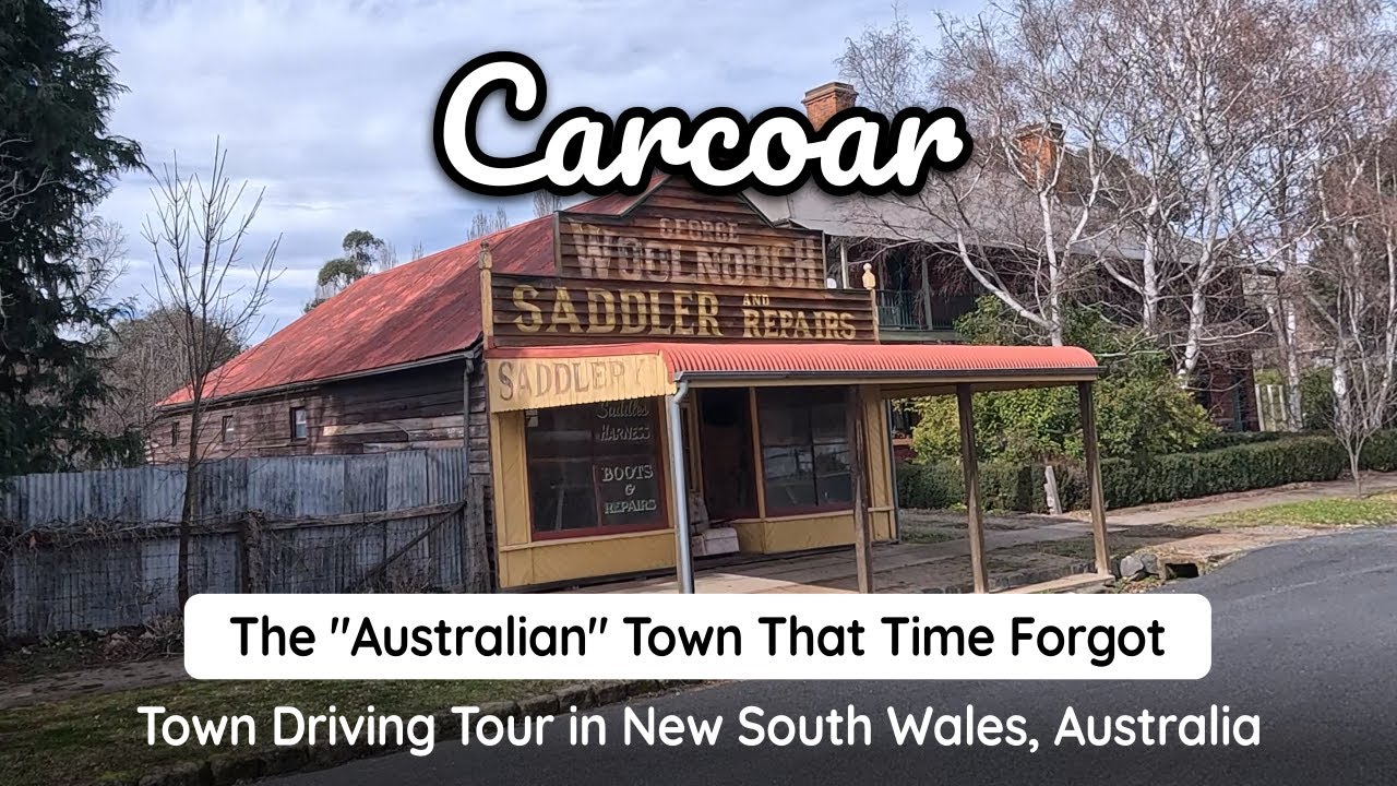 The Town Time Forgot, Driving tour of Carcoar, NSW, Australia